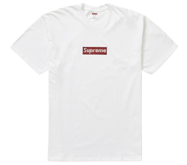 Supreme®/Swarovski® Box Logo Tee White