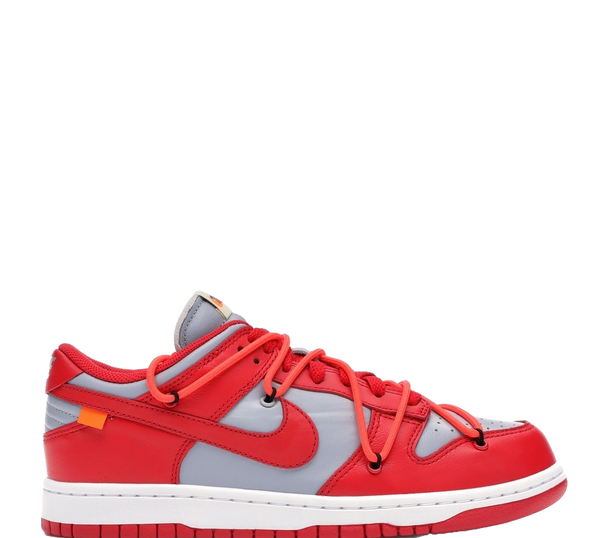 Off white nike sb dunk low university clearance red