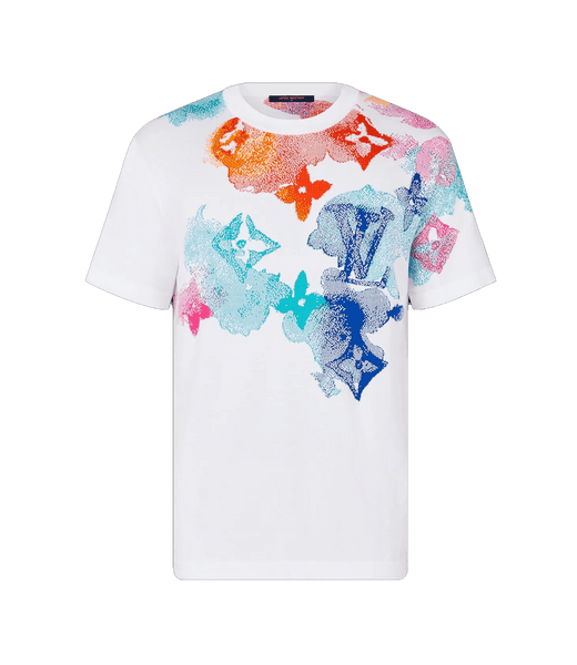 Louis Vuiton Watercolour Monogram T-shirt - Don Exclusive