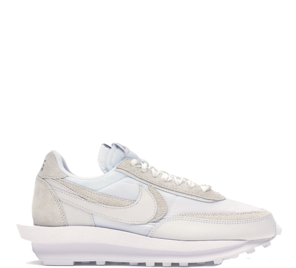 nike sacai ldwaffle white nylon