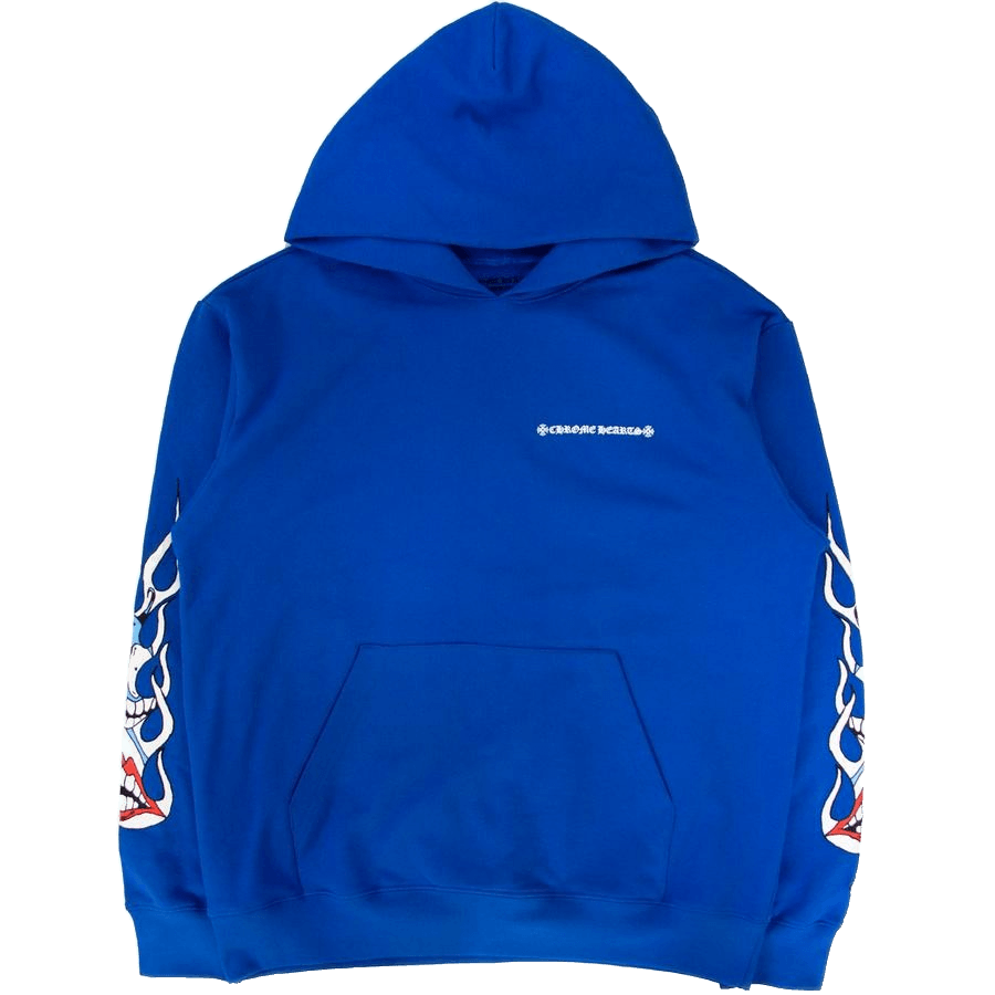 限定コラボ【CHROME HEARTS x MATTYBOY】スペース パーカー BLUE CHROME HEARTS クロムハーツ パーカー SPACE マッティボーイ
