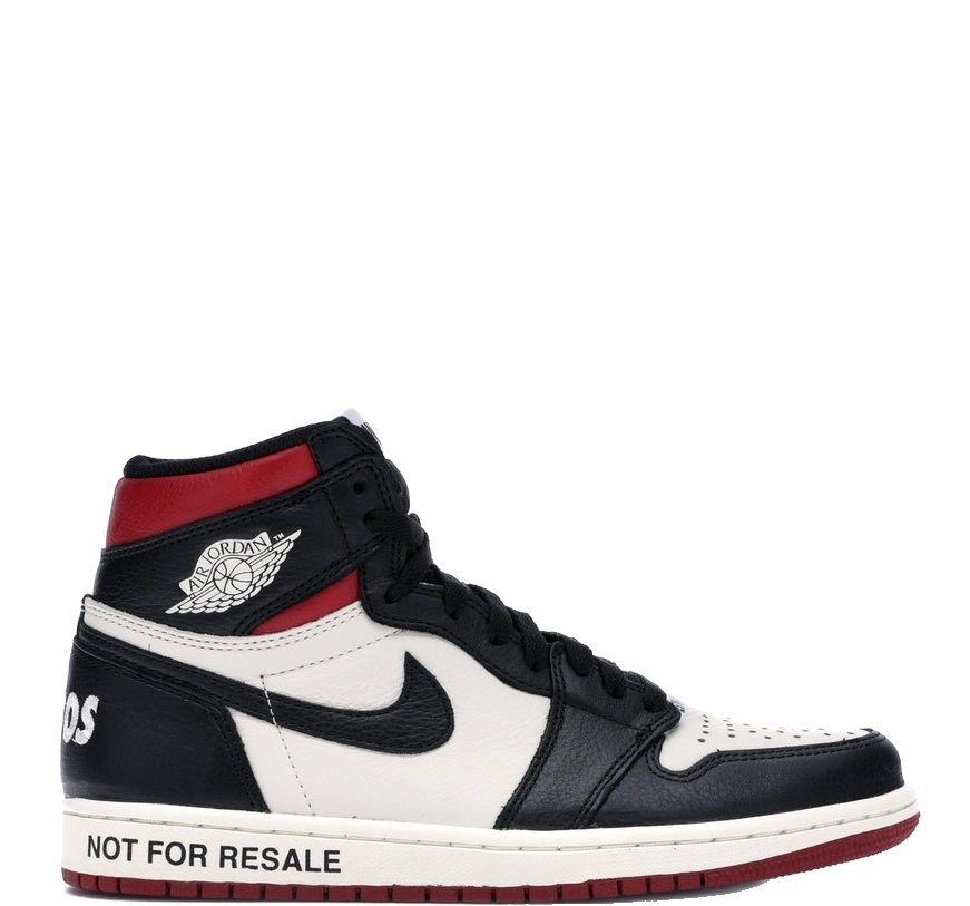Nike Jordan 1 Retro High Not for Resale Varsity Red Don Exclusive