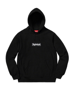Supreme Bandana Box Logo Hooded Sweatshirt Black - Don Exclusive