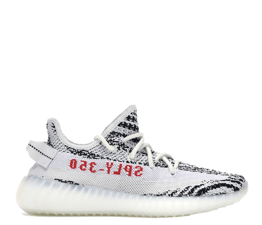 Adidas Yeezy Boost 350 v2 White Black Red Zebra Don Exclusive