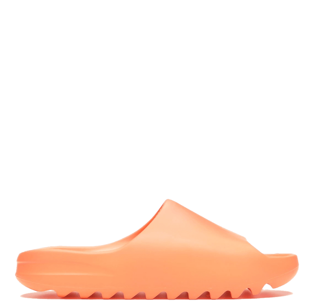 Orange discount yeezy slides